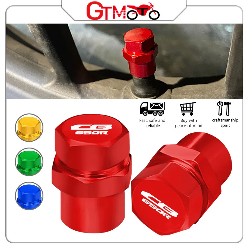 

Newlest For CB650R CB650F CB 650R 650F Motorcycle CNC Aluminum Wheel Tire Valve Caps Airtight Covers Accessories cb650r cb650f