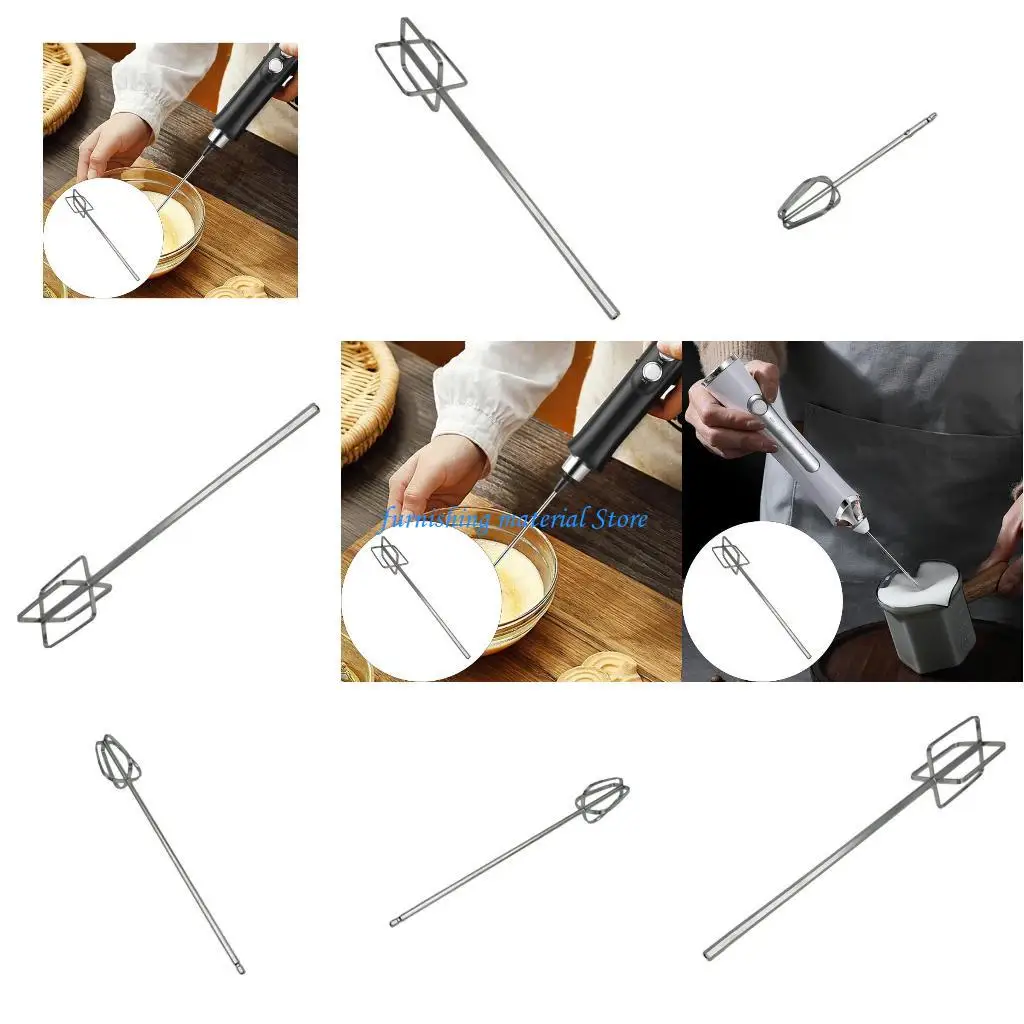 

Y5GD MultiPurpose Detachable Electric Mixing Rod Stirring Rod For Batter Sauce Whipped Cream Thick Dough Peanut