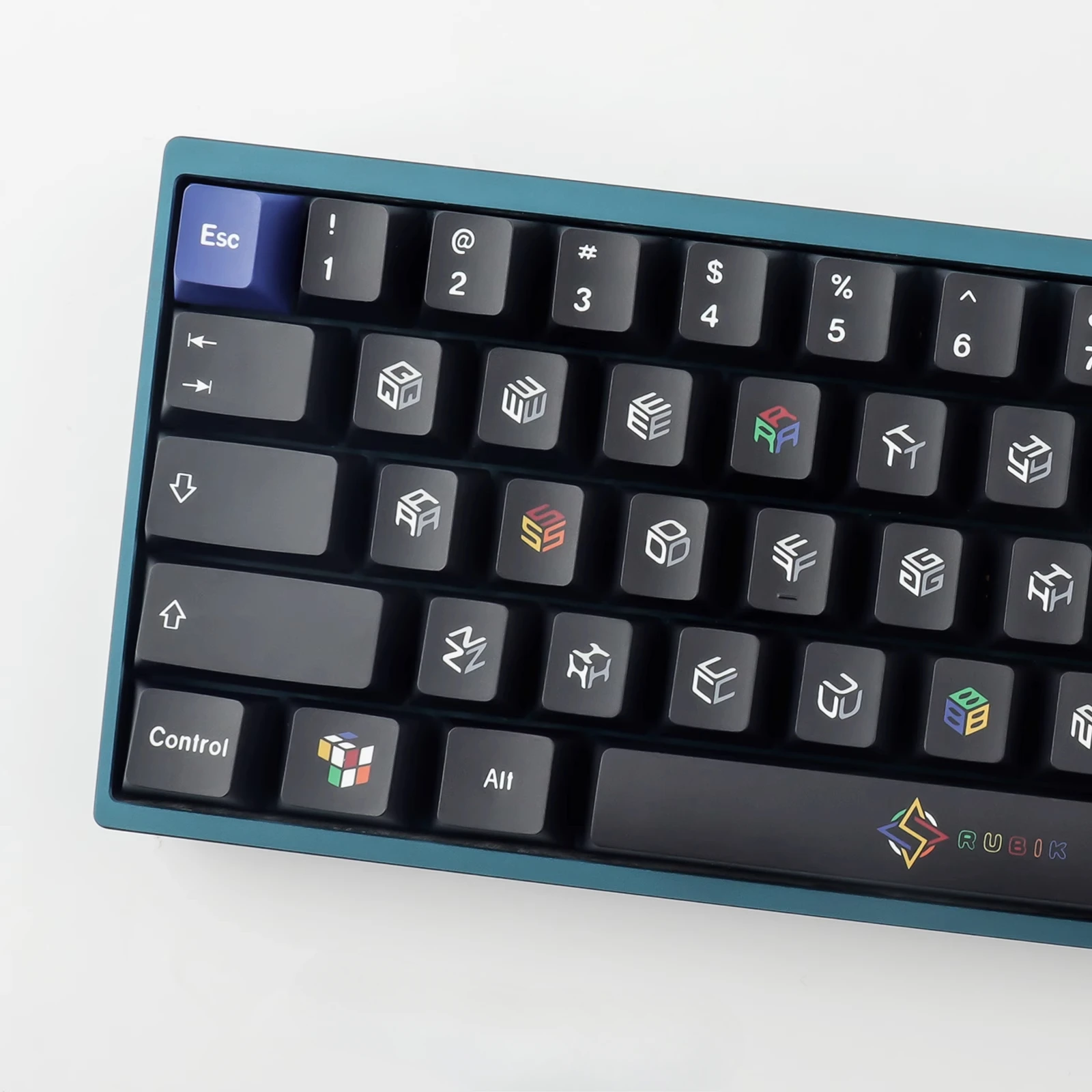 

Original keycap Rubik's Cube 143 keys Original factory height PBT full five-sided sublimation