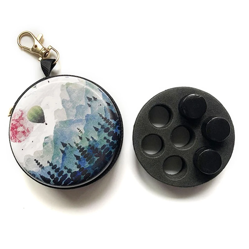 Essential Oil Case Bag Holder 6/7/12 Bottles Oil Essential Oil Box Travel Portable Carrying Holder Nail Polish Storage Bag