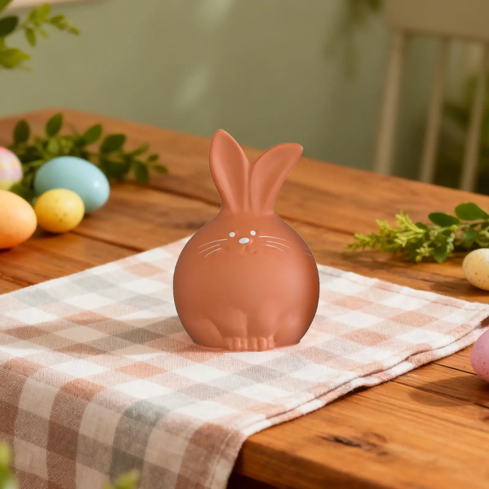 

Rabbit Silicone Mold 3D Cute Geometric Facet Silicone Thanksgiving Supplies Bunny Shaped Mold For Holiday Party Offices Home