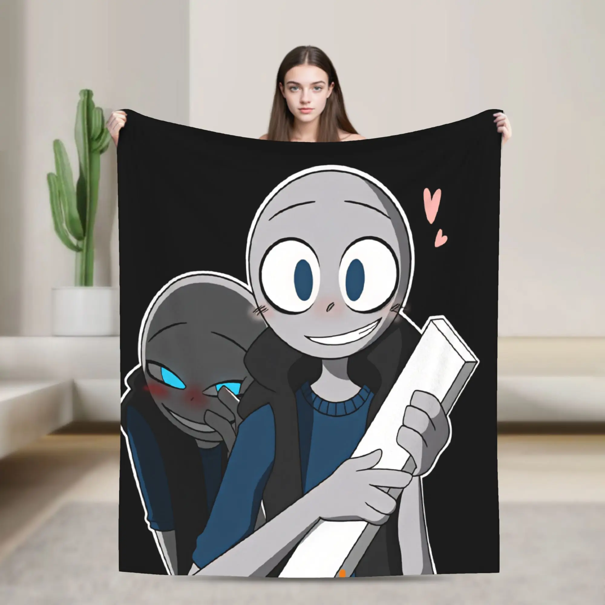 Peter Game Y-Your B-Boyfriend Flannel Blanket  Warm Throw Blanket for Living Room Airplane Travel  Bedspread Sofa Bed Cover