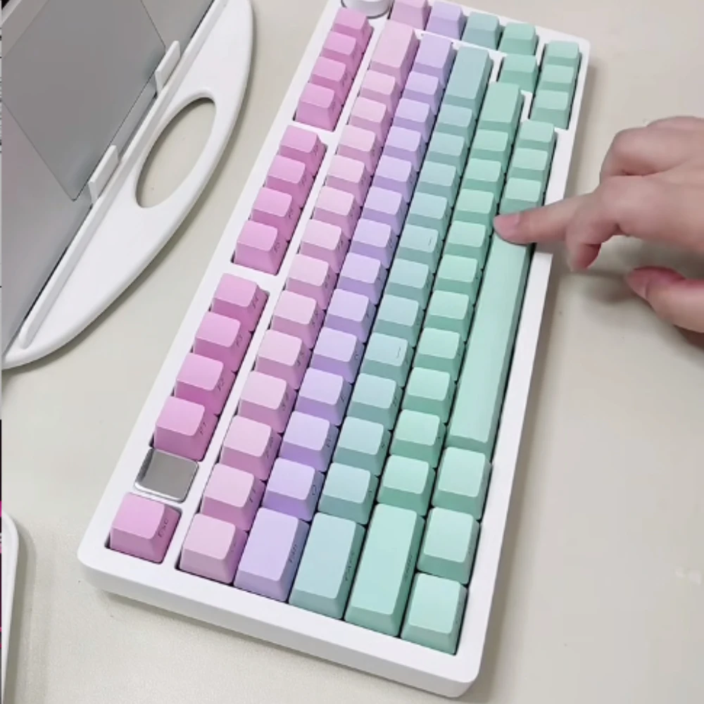 

LEOBOG Hi75c 3Mode/wired Aluminum Mechanical Keyboard Aluminum Alloy kit RGB Gasket Gaming 2.4G Wired Hotswap Gamer Keyboard