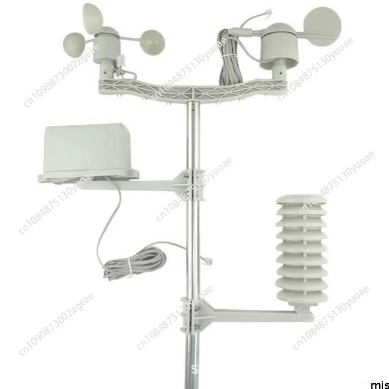 Professional Wireless Weather Station, Wind Direction Indicator, Temperature, Humidity, Rain Gauge, Spare Parts, Outdoor