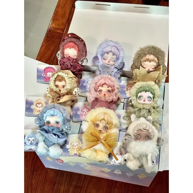 

SKULLPANDA Surprise Mystery blind Box Doll L impressionnisme Series Toys by popmart Cute character figurines, table decorations