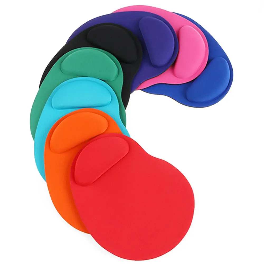 Colorful Ergonomic Soft Non Slip Mouse Pad Wrist Support Mice Mat For PC Laptop