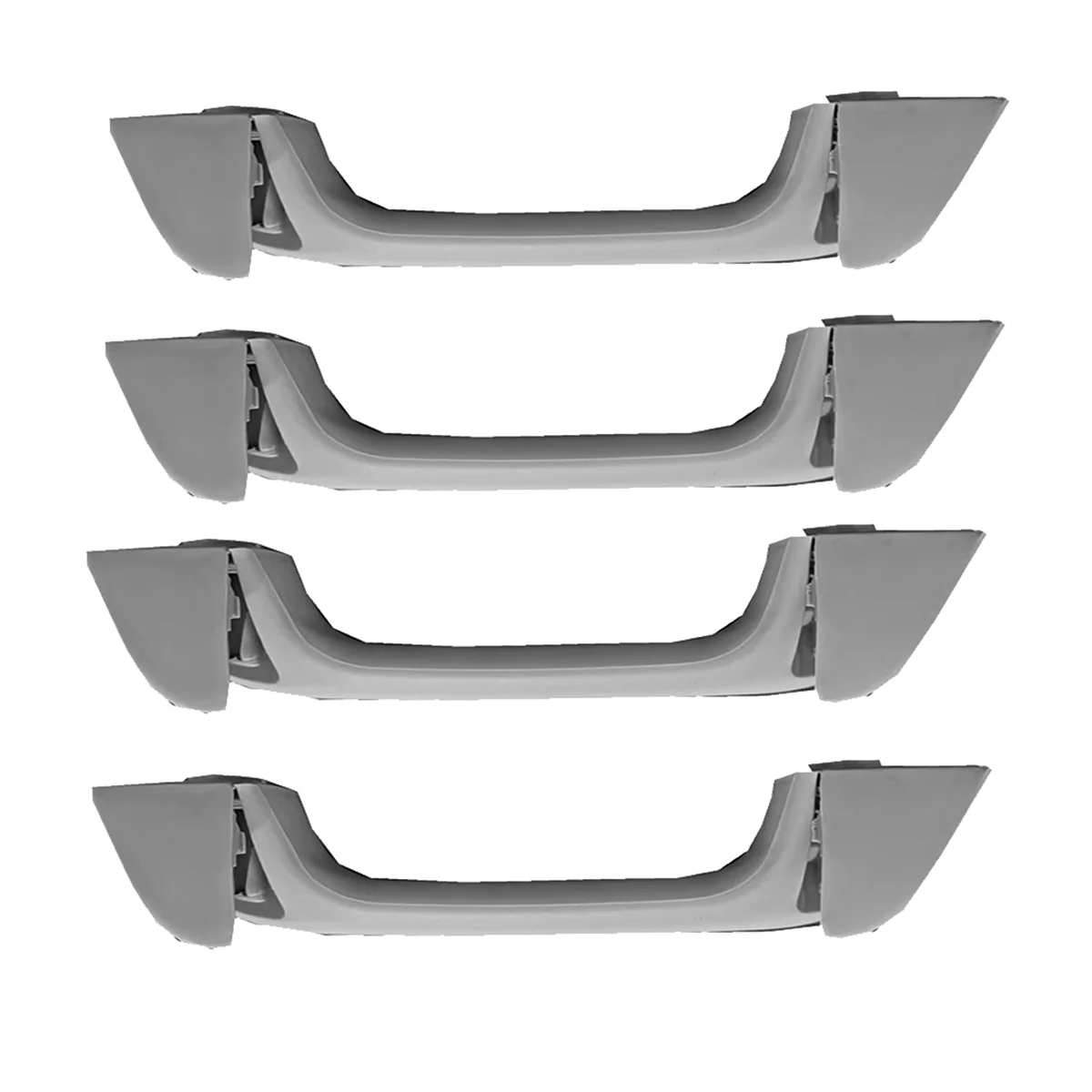 

4pcs Interior Roof Handle Assist Pull Gray for 2015-2024 Car Inside Grip Handle Armrest Auxiliary Handle