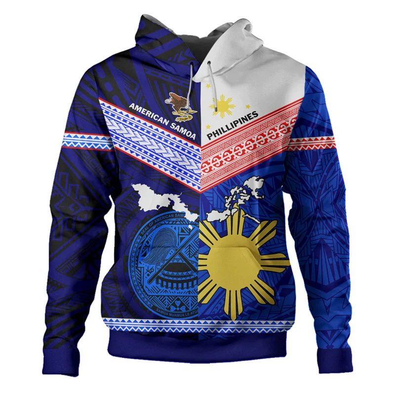 

3D Printing RepublicOf The Philippines Flag Hoodies For Men Philippine National Emblem Graphic New In Hoodies & Sweatshirts Top