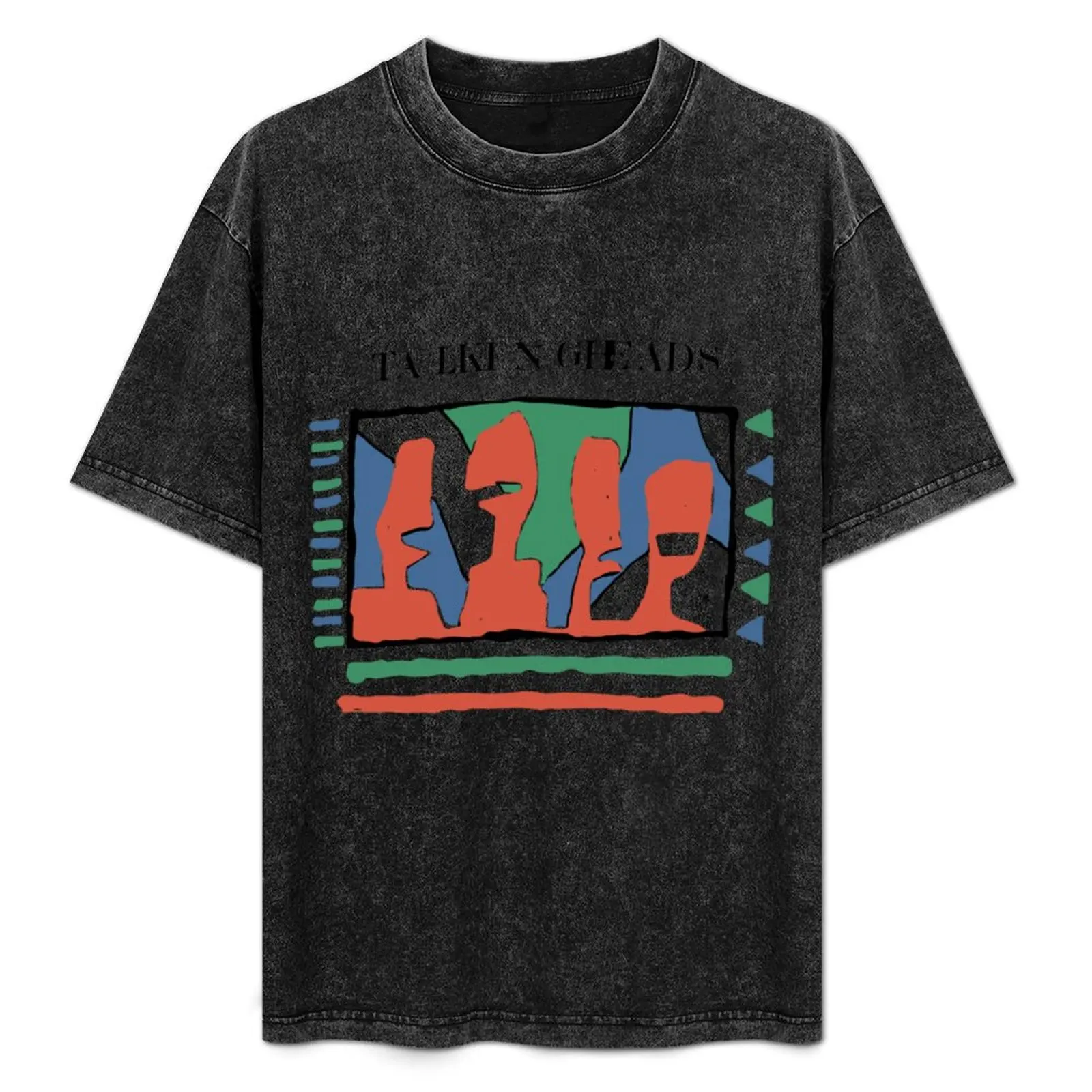 

Talking-Heads-Yellow-Tee T-Shirt Worker Basic Short Sleeve Tee