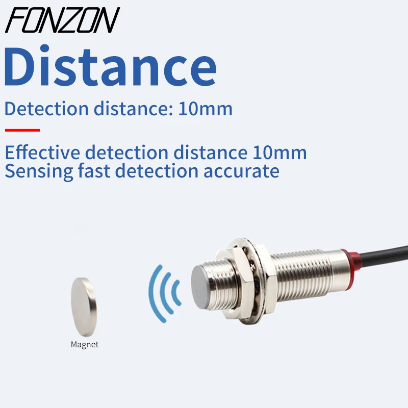 Hall effect proximity magnetic switch sensor inductive switch  NJK-5002C NJK-5002D NJK-5002A NJK-5002B NPN/PNP NO/NC