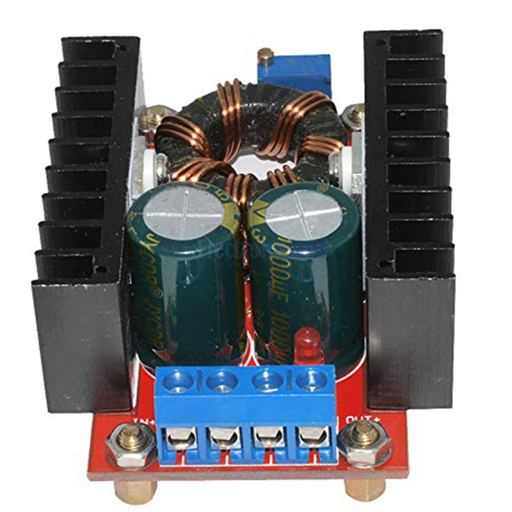 

T85C DC-DC 9A 150W Понижающий преобразователь постоянного тока 5-40V до 1,2-35V Модуль питания 12A Понижающий