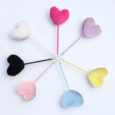 

7Pcs Adorable Pompom Ballpoint Pens Soft Touch Grip Smooth Line Writing Ideal for Students Daily Journaling Portable Pen