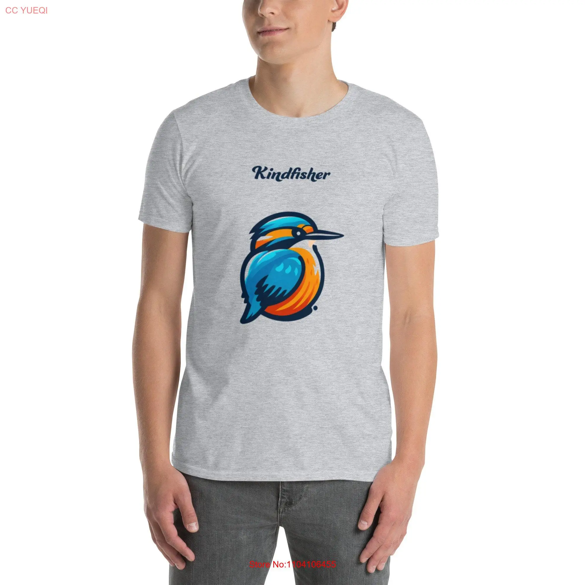 T Shirt KINGFISHER long or short sleeves