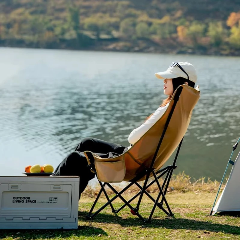 Recliner Foldable Camping Chair Portable Lightweight Camping Chair Outdoor Relaxing Assentos De Acampamento Camping Furniture
