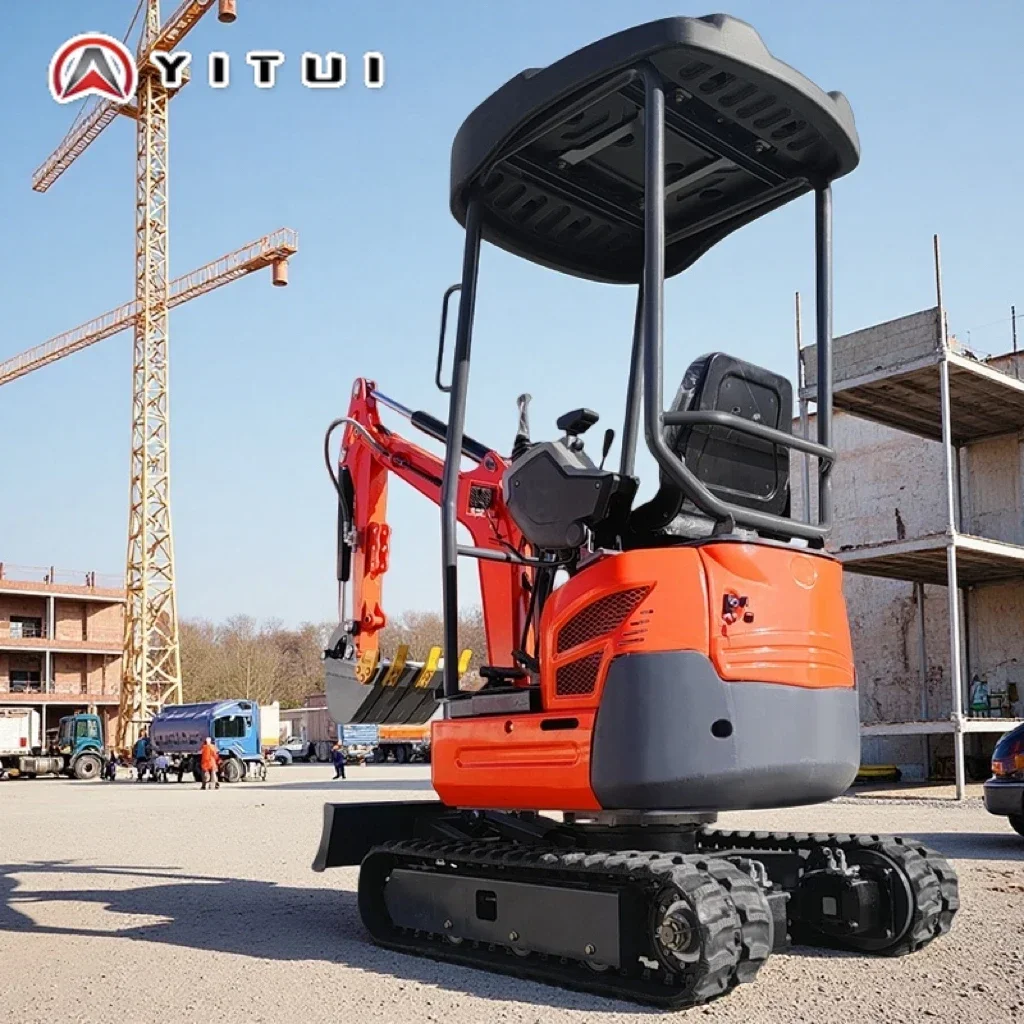 Minescavatore cingolato Ce Epa Euro 5 Motore Kubota Minescavatore personalizzato da 2,0 tonnellate Consegna rapida