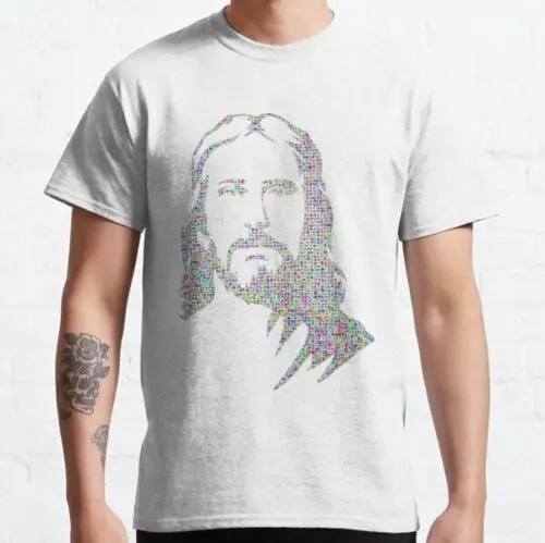  Jesus Christ Portrait Face Classic Design Great Gift T-Shirt S-3XL