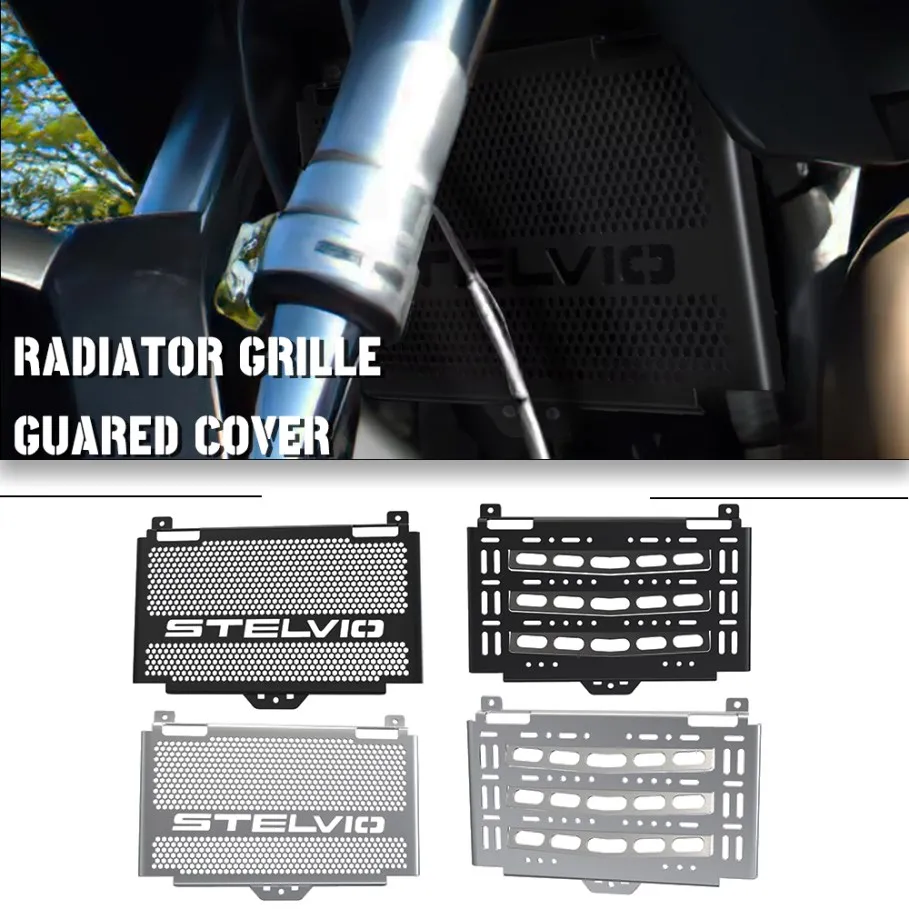

Radiator Guards Motorcycle Radiator Grille Guard Cover Protection Parts For Moto Guzzi Stelvio 1200 2008 2009 2010 Stelvio1200