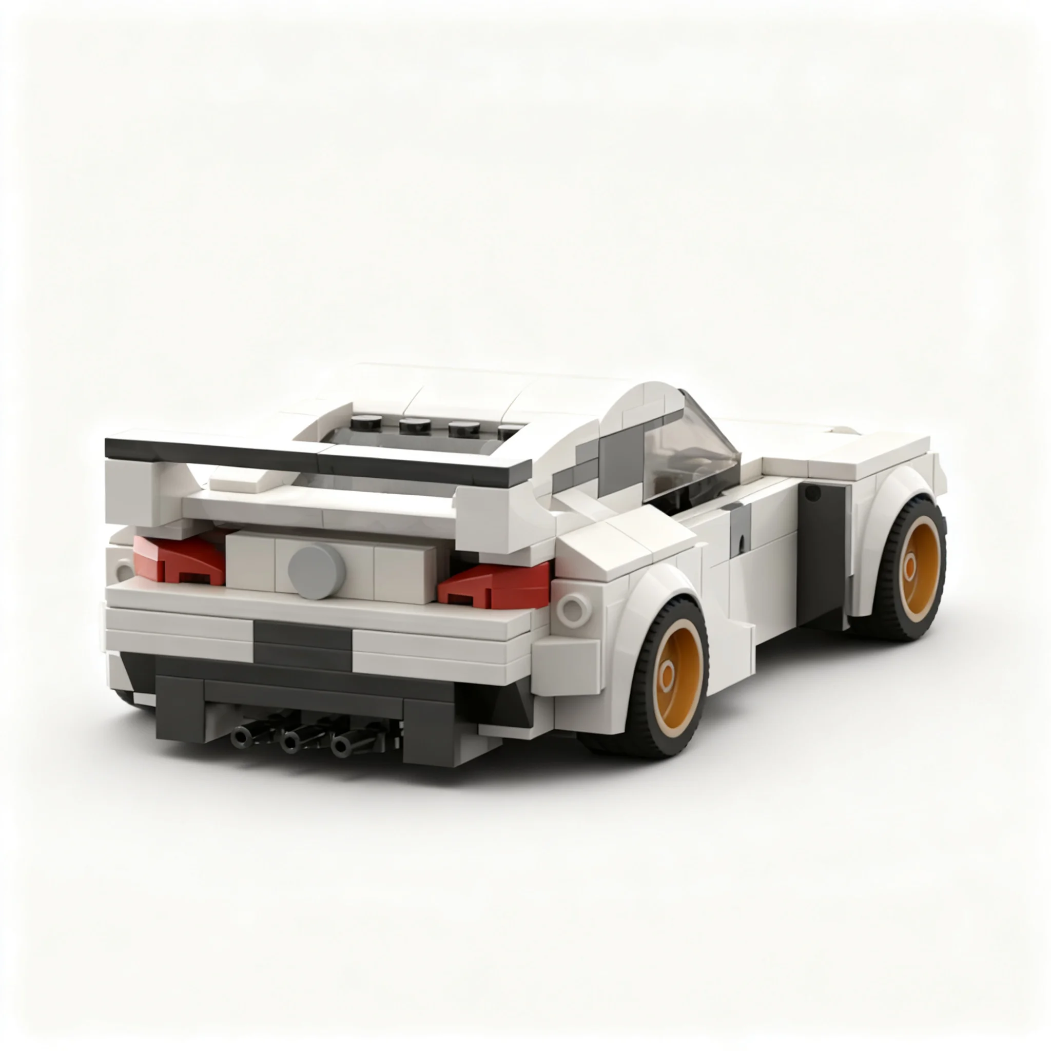 226pcs MOC City Champions Acura INTEGRA TYPE S WIDEBODY Model Building Blocks Architecture Toys Christmas Gift DIY Creative 3D