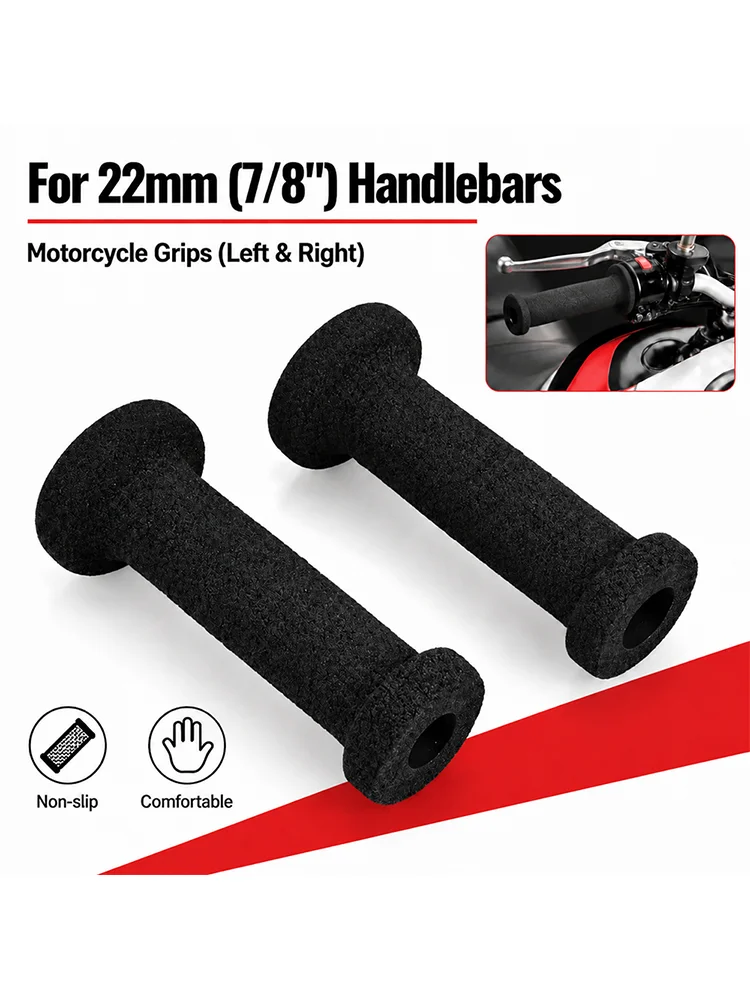 AliExpress JFGRACING For Universal Motorcycles Q20 KTM Surron 22mm Handlebar Grips E-Bike Accessories Non-Slip EVA Electric Dirt Bikes Off-Road