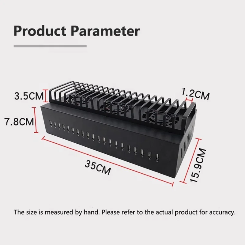 20-port HUB Switcher for Transmitting Charging 2.0 USB Studio Synchronous Operation Device Chassis Splitter