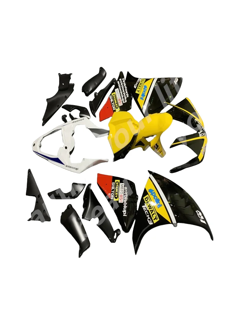 Rebuilding Fairing Kit for Yamaha YZF R1 09-14 yellow black white Motorcycle Plastic Fairngs R1 2009 2010 2011 2012 2013 2014