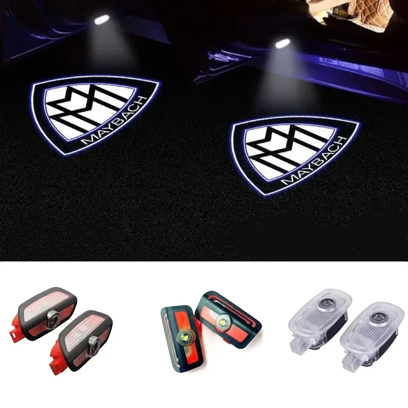 Led Car Door Logo Laser Projector Light For Maybach S Class W221 W222 S550 S63 S400 S600 S350 S450 S300 S500 S63 S65 2006-2023