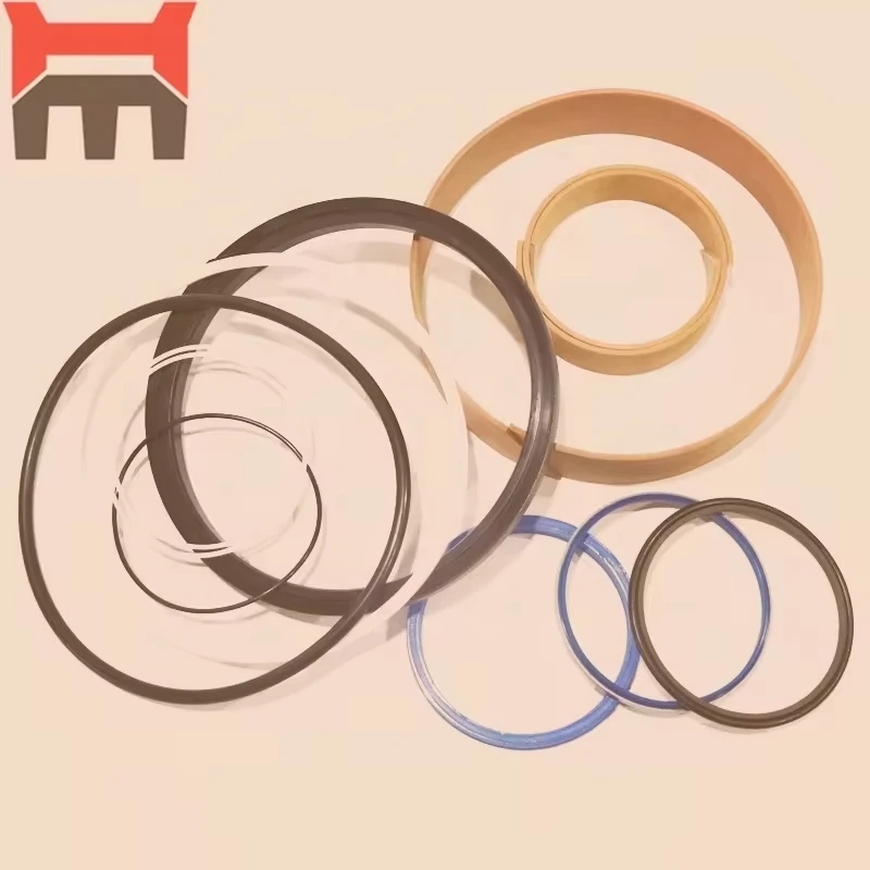 Kit de vedação de óleo para carregadeira de rodas L250g L250h Kit de vedação do cilindro de direção Voe17254012 17254012