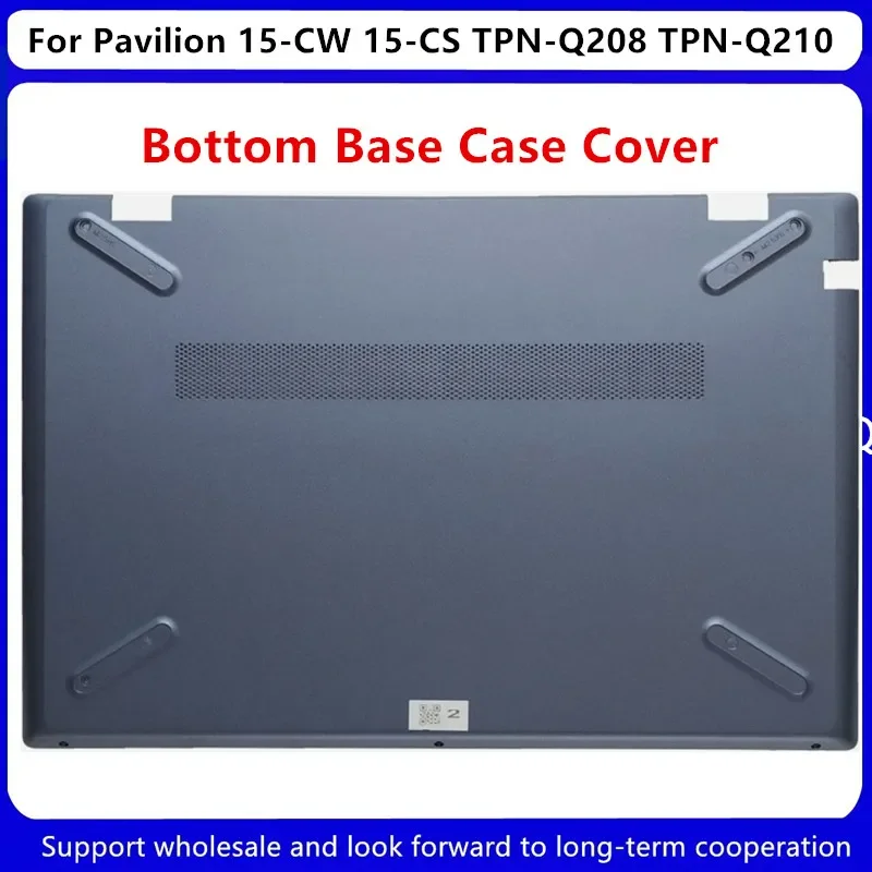 Tampa traseira LCD para pavilhão hp 15-cw 15-cs tpn-q208 tpn-q210, l23879-001/inferior