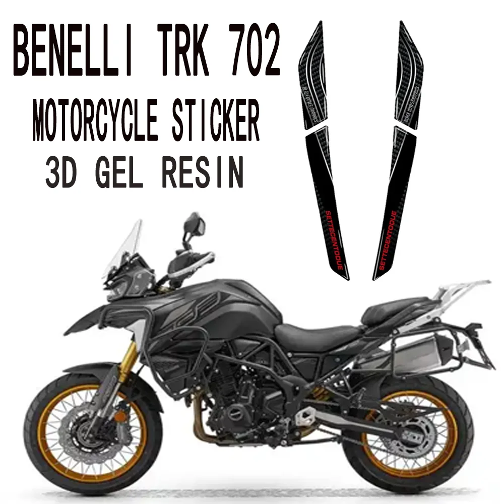 

3D Gel Decals TRK 702 2023 Motorcycle Handle Protection Sticker FOR Benelli TRK 702 2023