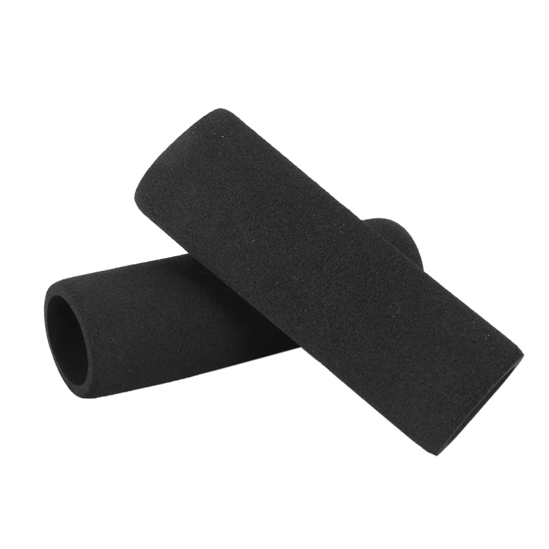 3X Motorbike Motorcycle Slip-On Foam Anti Vibration Comfort Handlebar Grip Cover