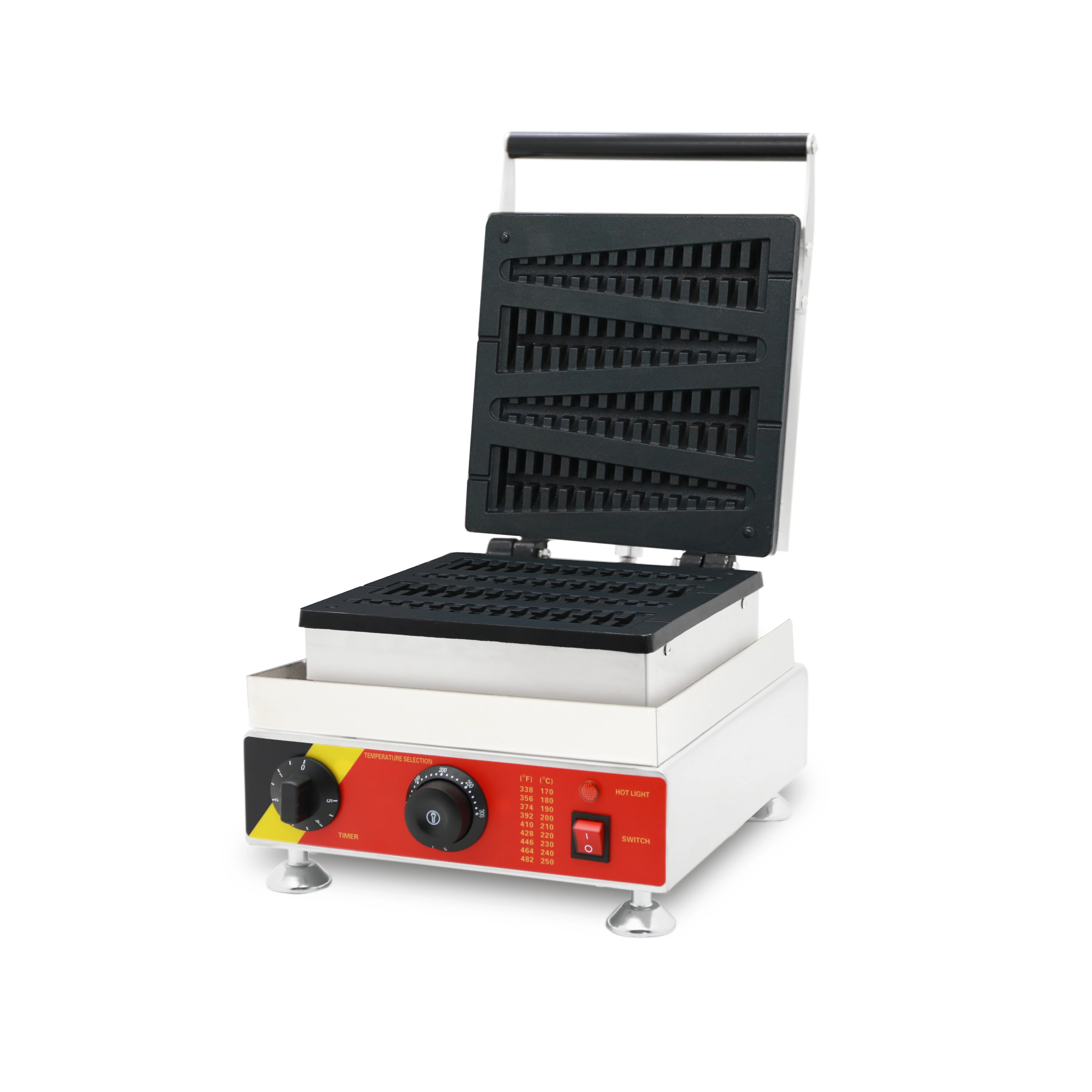 Commercial Stainless Steel Waffle Pan Lolly Waffle Maker Stick Waffle Machine
