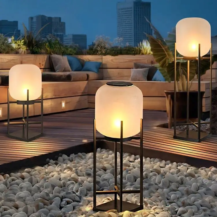 

Солнечная садовая вилла, водонепроницаемый газон, сад, декоративный светильник, уличный напольный светильник