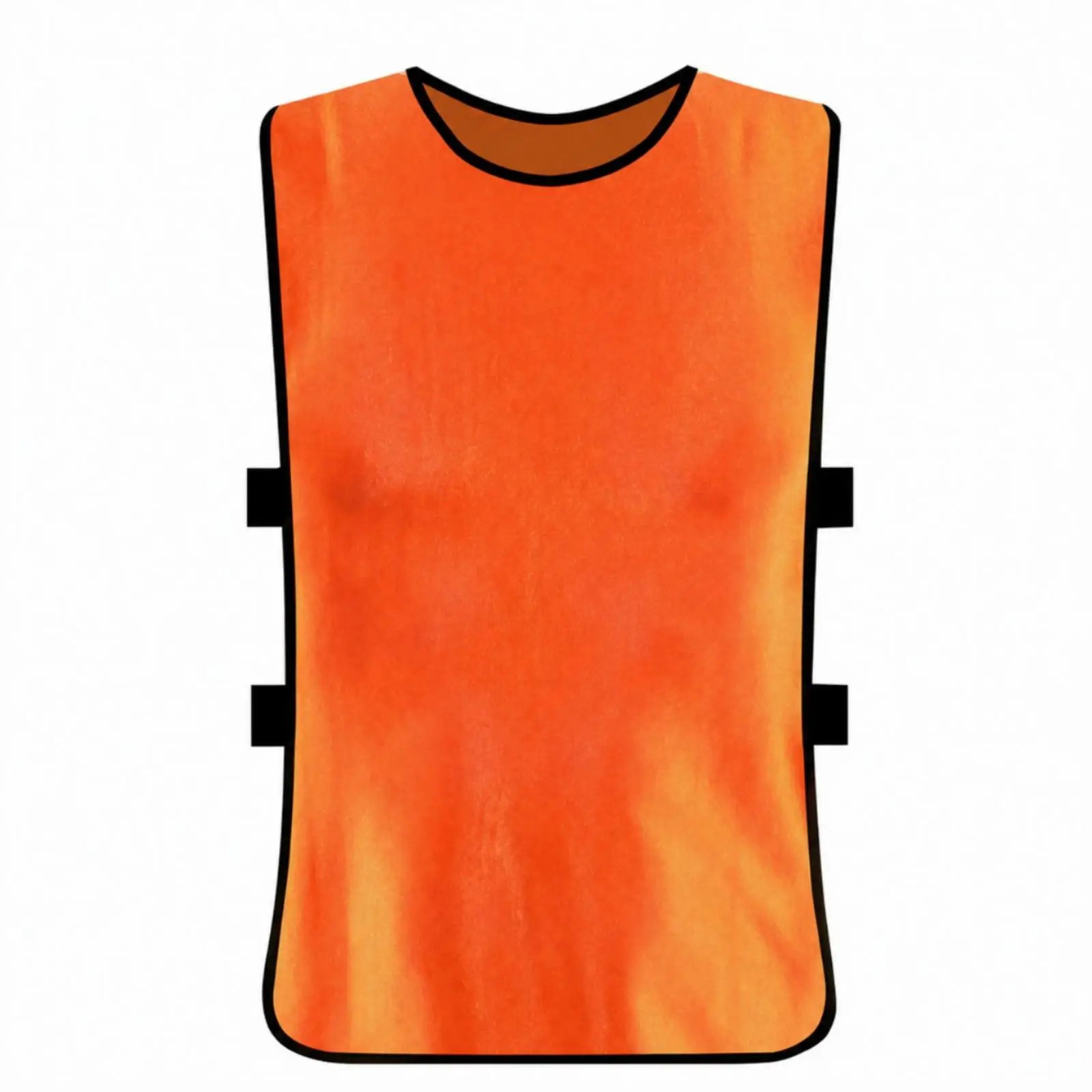 Sleeveless Mesh Training Vest Polyester Pullover Football Training Bib Breathable Mesh Practice Vest with Side Tabs for Group