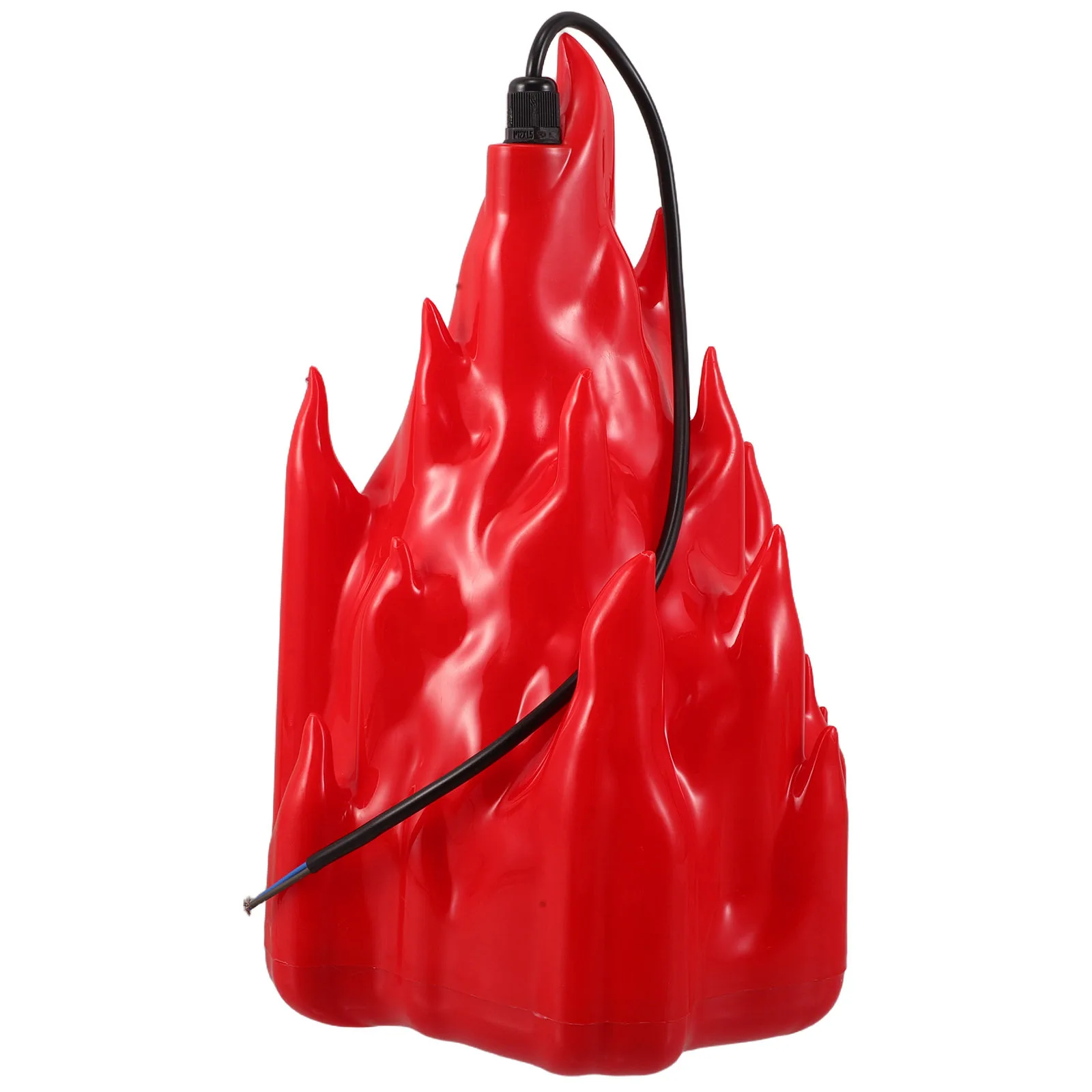 

Flickering LED Fake Flame Lamp Cozy Lighting for Home Decor Festive Celebrations Themed Parties Night Light Camping