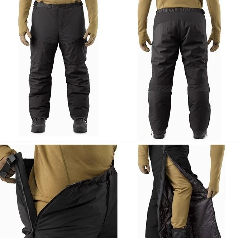 Pantalon en coton imperméable pour homme, pantalon chaud, extérieur, pêche, chasse, randonnée, optique zippée, travail métropolitain, militaire américain, fjk, hiver