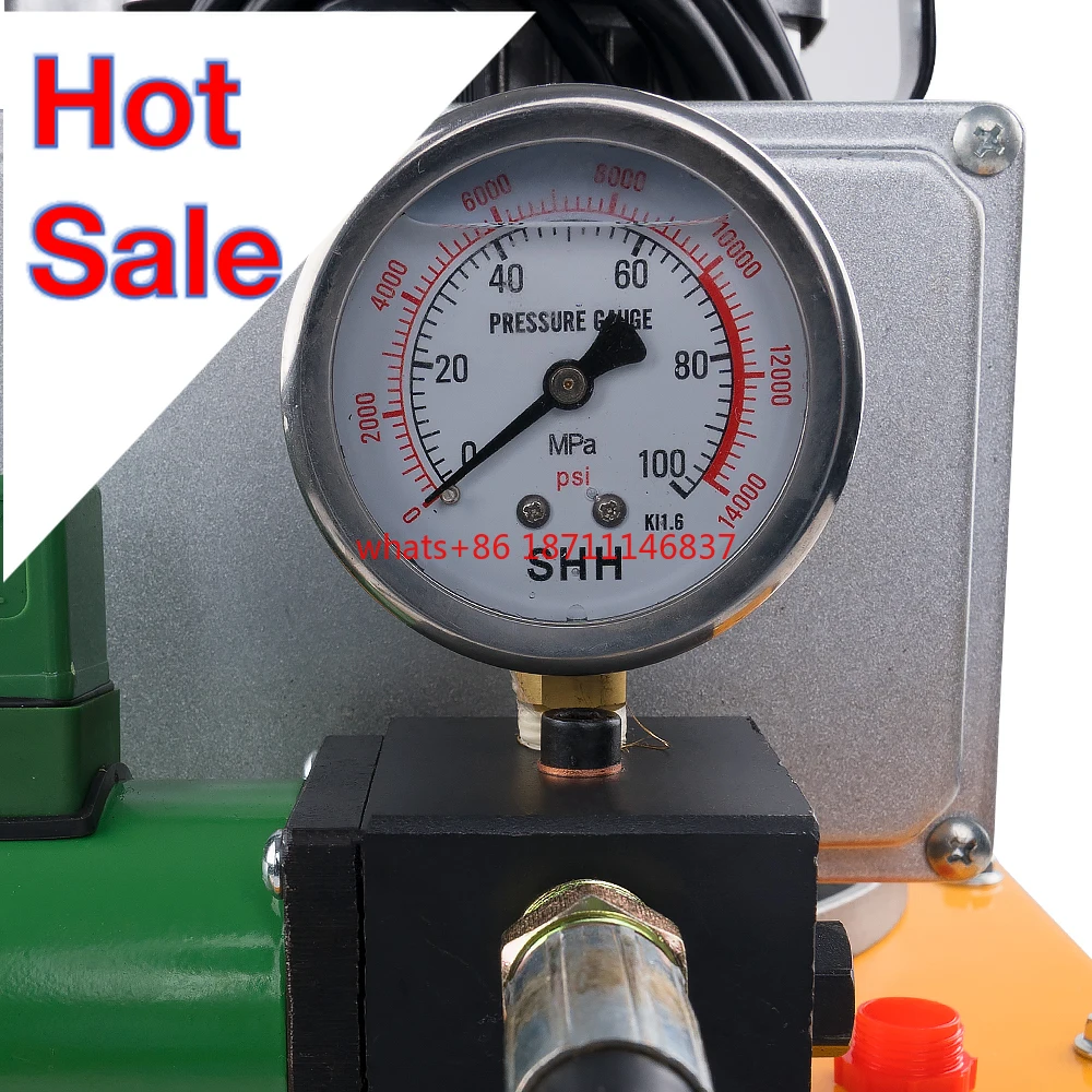 HHB-700A 700 Bar High Pressure Hydraulic Pump Electric Oil Pump Post Tension Oil Pump