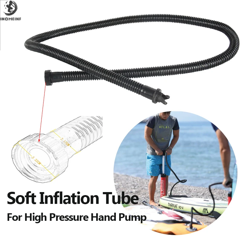 Manguera de bomba de aire, tubo de inflado suave para bomba manual de alta presión Aqua Marina/ZRAY/Jilong Stand up Paddle SUP Board, accesorio para