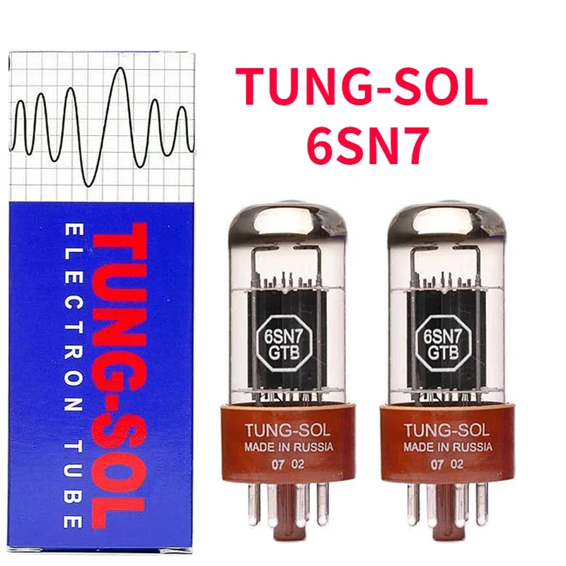 

TUNG-SOL 6SN7 Vacuum Tube Instead of 6N8P 6H8C CV181 Electronic Tube Original Precision Matching Tube HIFI Audio Amplifier