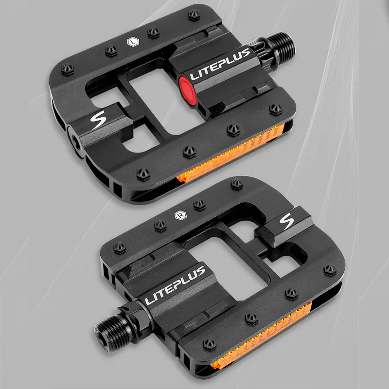 Liteplus Folding Bicycle Pedals Anti-slip All-aluminum Alloy Quick Folding Bike Pedals BMX Bicycle Folding Pedals Bicycle Parts