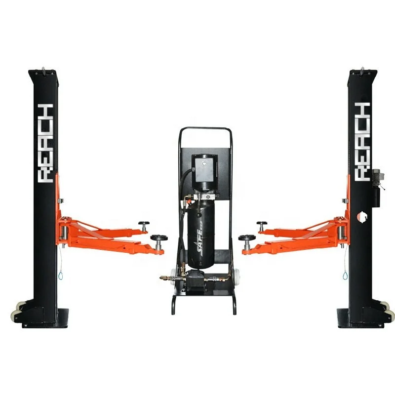 3 ton two post car lift with portable