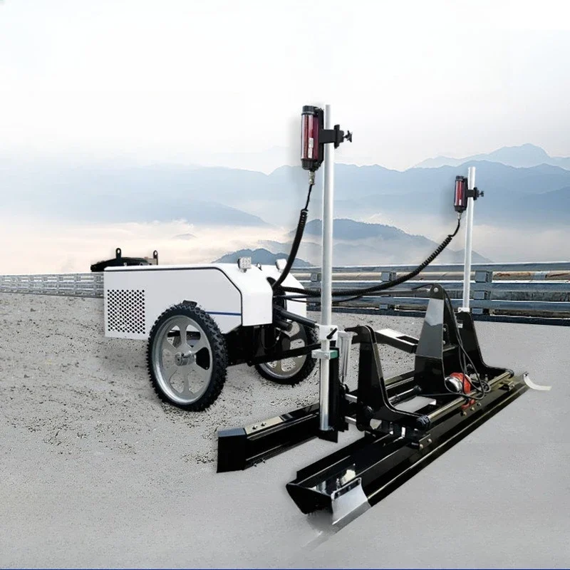 Concrete leveling machine Full hydraulic ride-type workshop automatic leveling Cement paver High-precision leveling