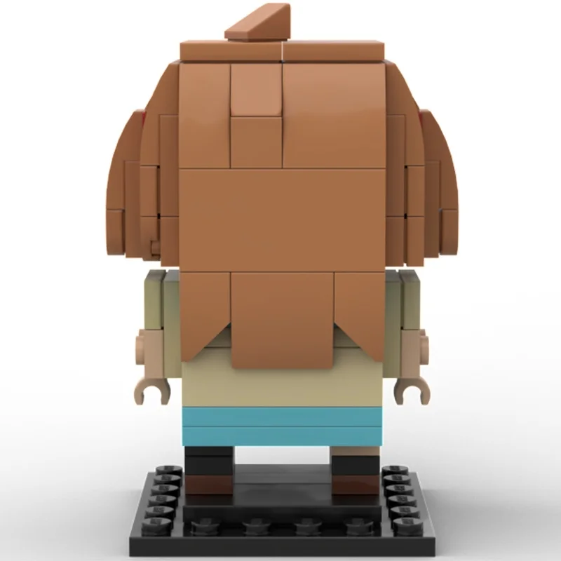 169 قطعة MOC العصبية سما Brickheadz Brickheadzed نموذج اللبنات هدية الكريسماس ألعاب البناء تجميع DIY بها بنفسك التعليم الاطفال