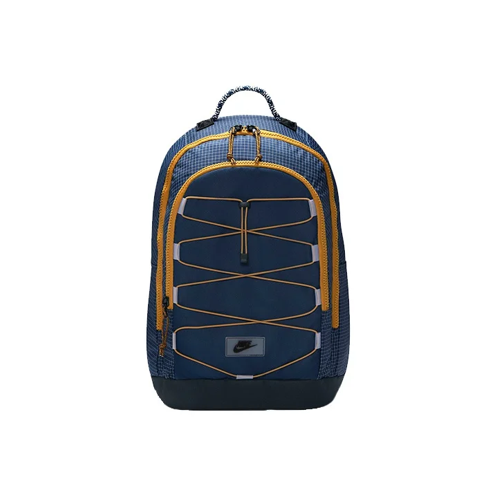Nike Hayward Fabric Backpack Regular Unisex Dark Navy Blue/Obsidian Color CV1412-451