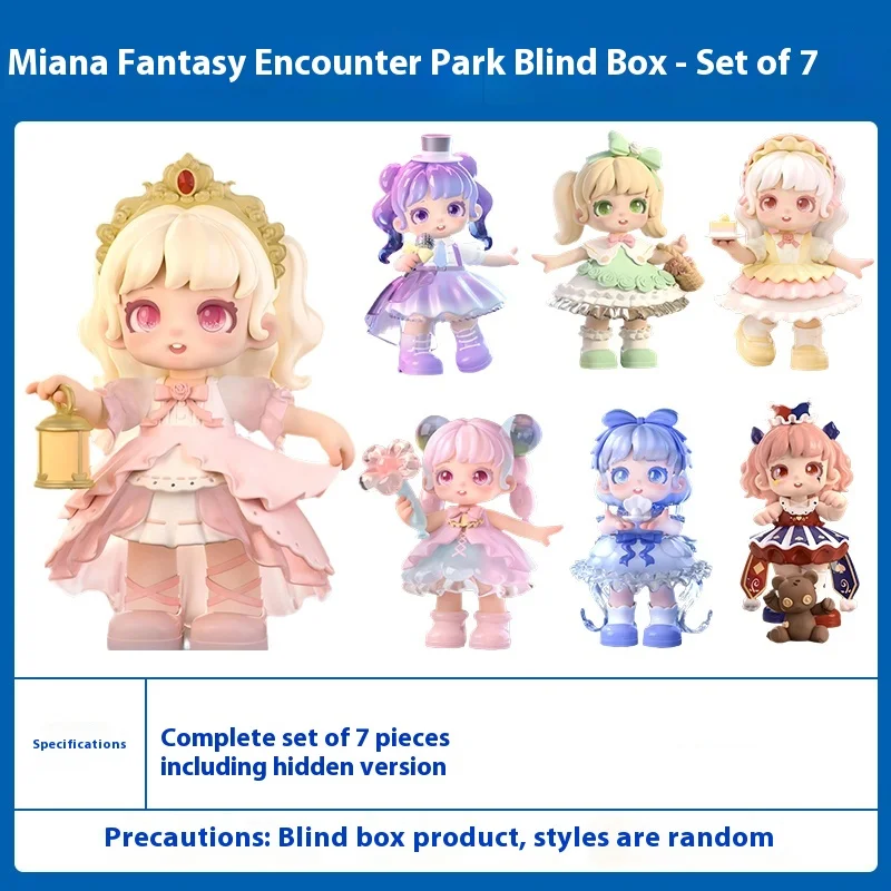 

Аутентичная коллекционная кукла Miana Xiaomi Mi Na 2-го поколения, модная фигурка в парке развлечений, игрушка в подарок