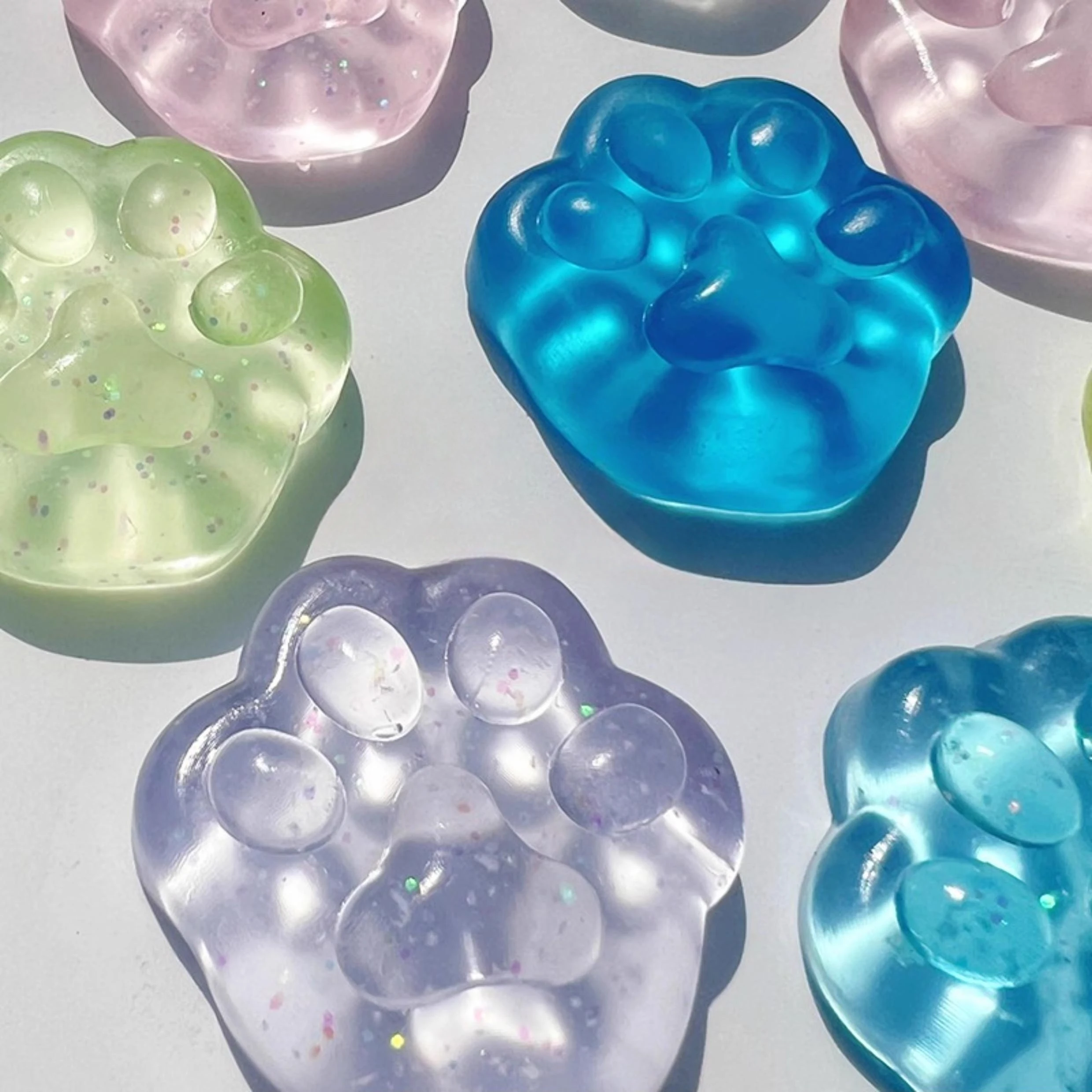 3PCS Kawaii Cat Paw Sticky Squ - đánh giá và giá Baby Products Unique