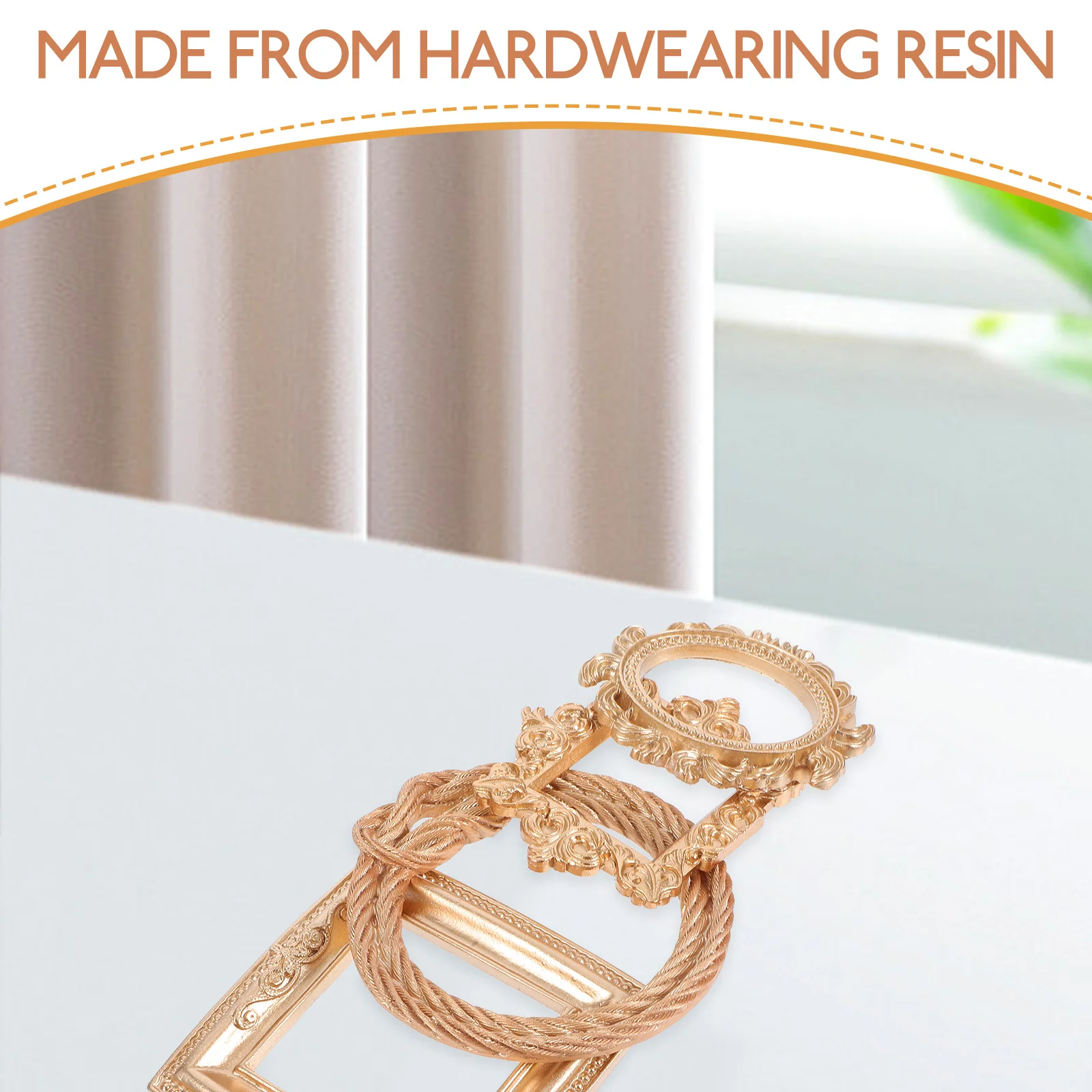 4Pcs Mini Vintage Resin Picture Frames Retro Tiny Frames for Photo Booth DIY Snapshots Decorative Wallet Display