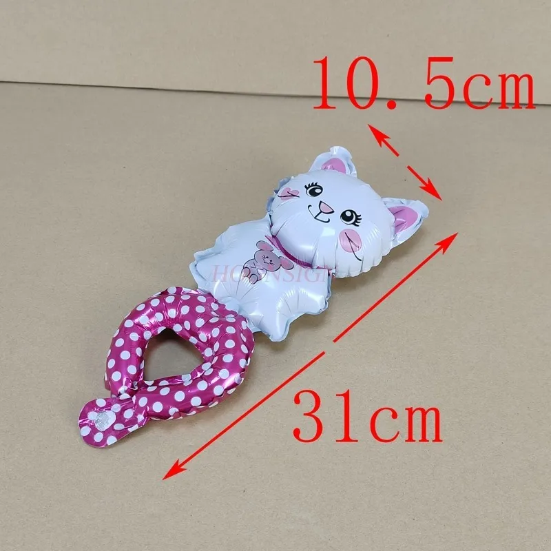 50pcs inflatable for children's parties Children's cartoon animal wrist balloon small gift kindergarten bracelet