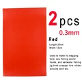 2 piezas rojas de 0,3 mm