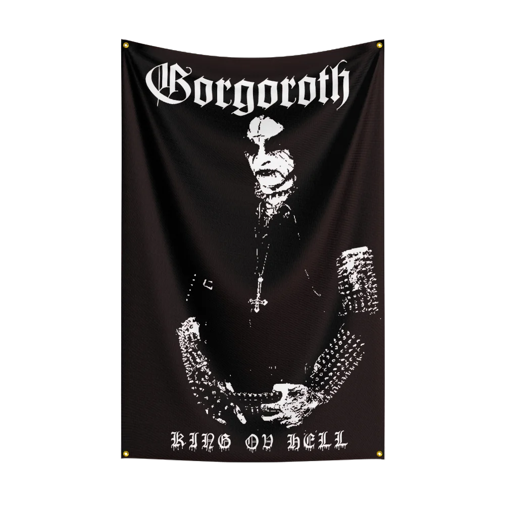3x5 Ft Heavy Rock Band-b-borgoroths Flag Polyester Digital Printing Banner for Bedroom Wall Art Out Door Tapestry Decoration