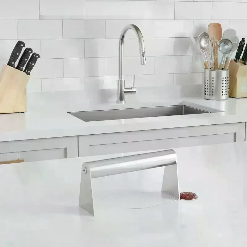 Stainless Steel Smash Burger Press Hamburger Patties Meat Masher Circular Meat Press Mold For Deli Meats Kitchen Accessories